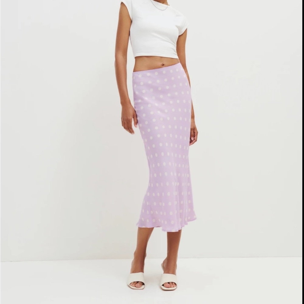 Reformation Layla Skirt in Violetta